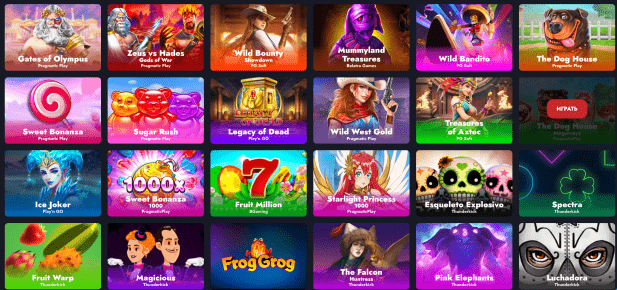 Игровые слоты Banda Casino Игровые слоты Banda Casino